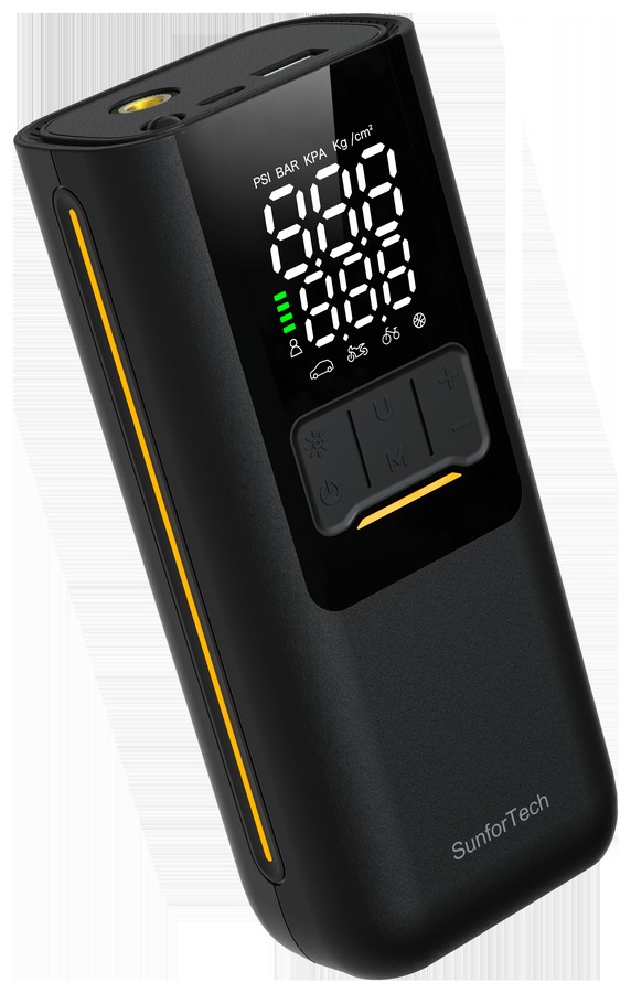 WANPU T1216 Air Compressor — Side View