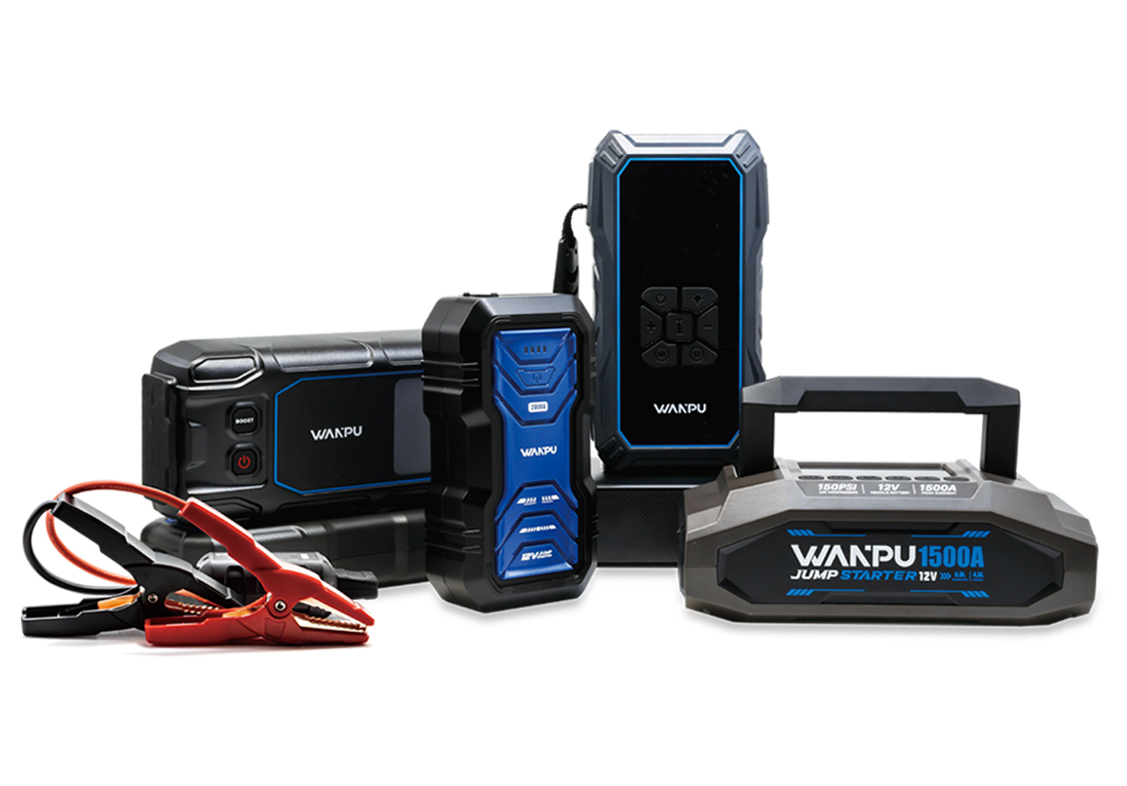 WANPU Jump Starters Product Range at Canton Fair 2026
