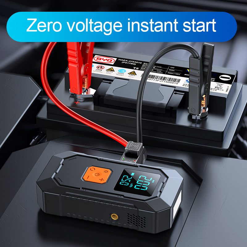 Jump starting a car